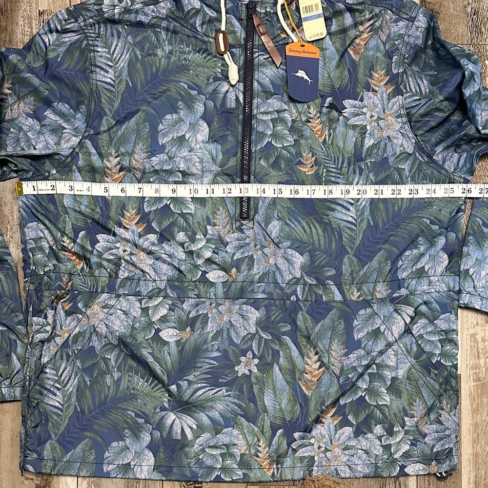 Tommy Bahama Botanical Beach Popover Dockside Blue. NWT! - Picture 12 of 16